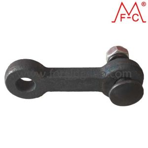 M0030 Forged link bolt nut of steel crawler