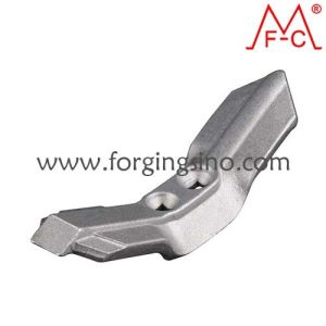 M0036 Forged Cultivator Shank teeth double tine