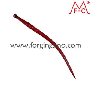 M0128 Forged curved H profile prong 36*680