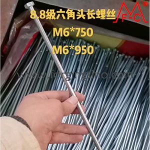 M0170 Class 8.8 Hex head screw long