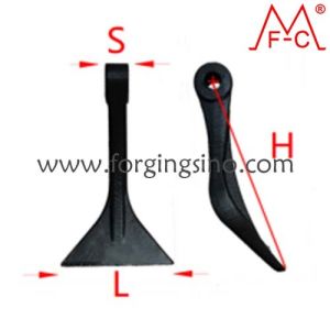 M0348 Forged hammer blade of chopper