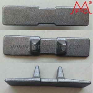 M0376 160g Precoated sand casting iron core of rubber tracks