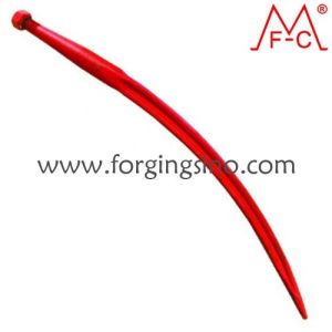 M0401 Forged curved V profile prong 36*740