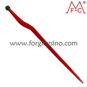 M0405 Forged hay bale spear-cranked square profile