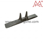 M0009 2kg Forged embedded metal of crawler