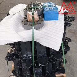M0526 Plate Ott Track with Rubber Pads Shipping for 12