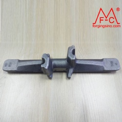 M0537 casting iron core for rubber tracks