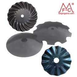 M0084 65mn Boron Steel Notched/Smooth/Plain/Wavy Harrow Disc Blade for Tiller Plow